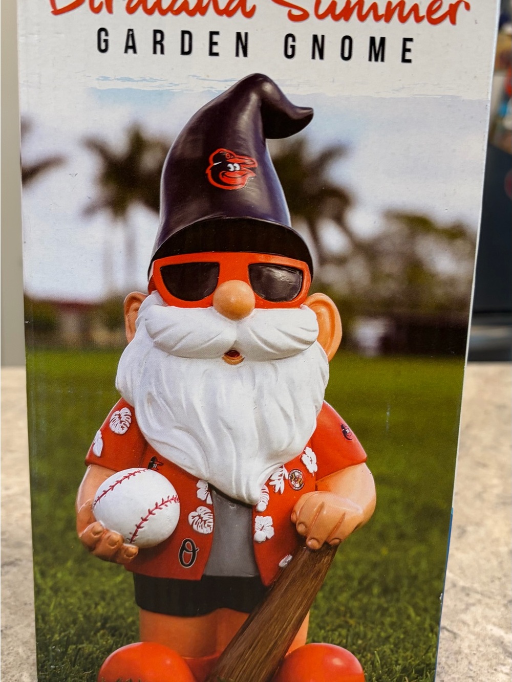 Baltimore Orioles Garden Gnome SGA